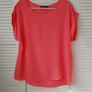 Coral shirt